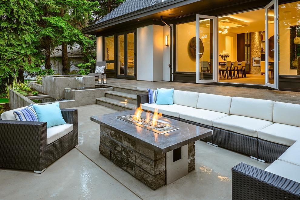 Pretty propane fire pits in Patio Contemporary with Rectangular Fire Pit next to Diy Propane Fire Pit alongside Build Natural Gas Fire Pit andBackyard Fire Pit Ideas