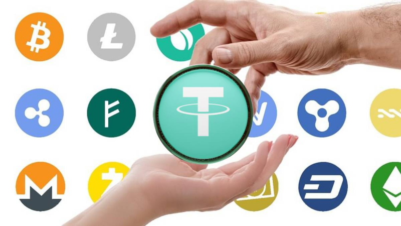 Объём предложения стейблкоина USDT сократился на млрд