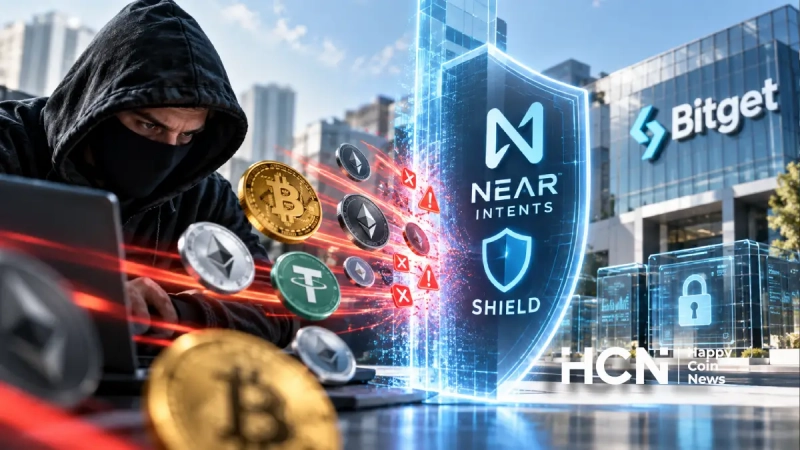 NEAR Intents заморозил переводы украденных у Bitget средств на 3,000