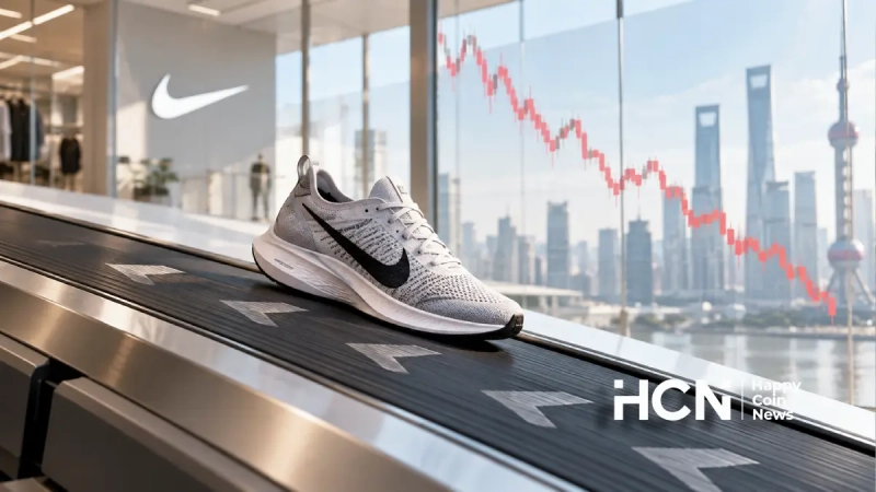 За 2026 год акции Nike потеряли половину стоимости из-за слабых онлайн-продаж